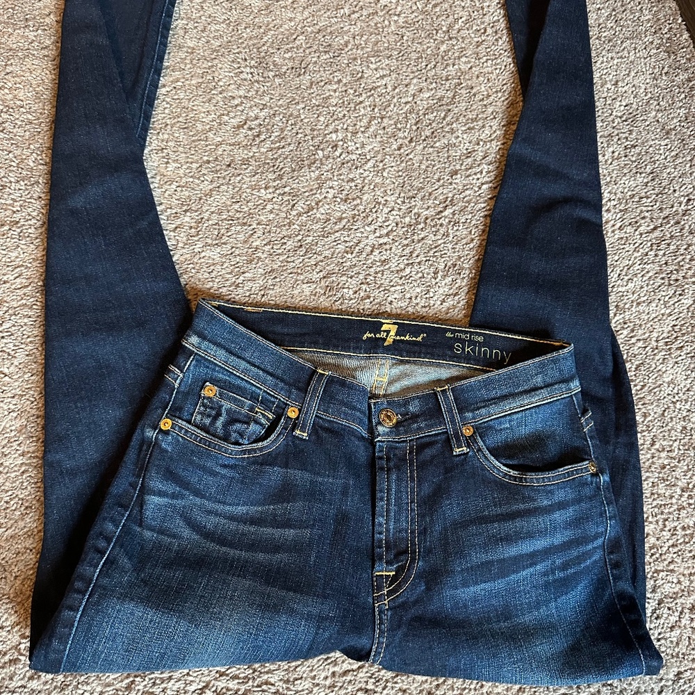 7 for all mankind women’s jeans size 27